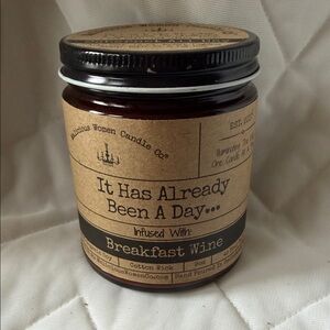 Malicious Woman New Jar Candle "Cabernet All Day"
